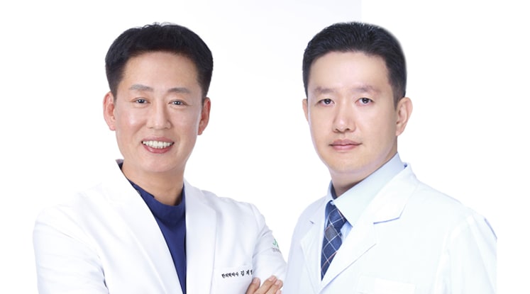 경희미르애한의원 분당점 김제명 원장과 제성준 원장